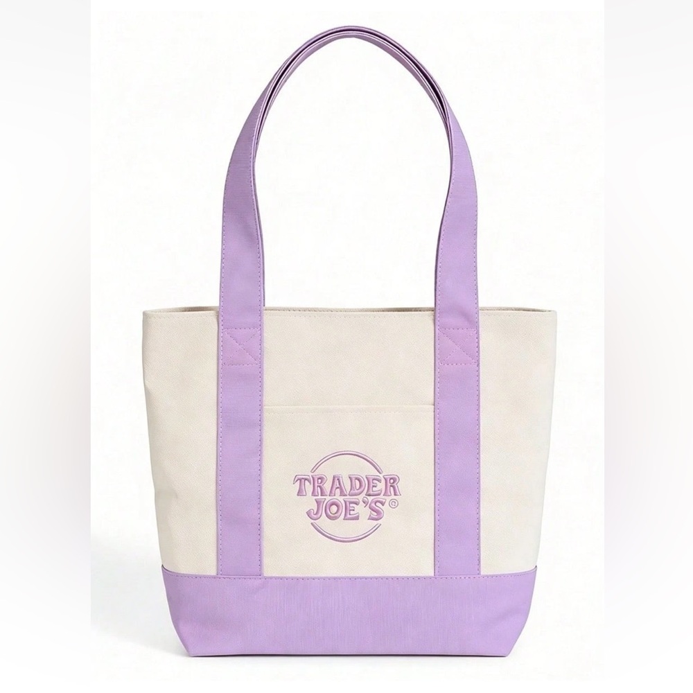 Purple Trader Joe’s Mini Tote Bag - Pastel Purple